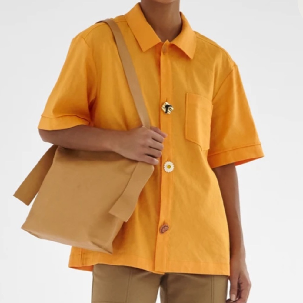 Rejina Pyo Orange Button Down Shirt